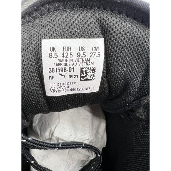 Puma Wild Rider Mid WS Black/Grey 381598-01 Men’s Sneaker Size 9.5, - Picture 3 of 13